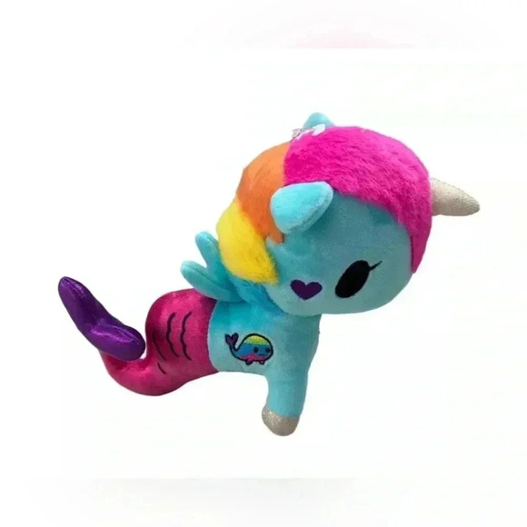 Tokidoki Aurora World Aquamarina 9” Plush Rainbow Mermaid Unicorn - Picture 2 of 6